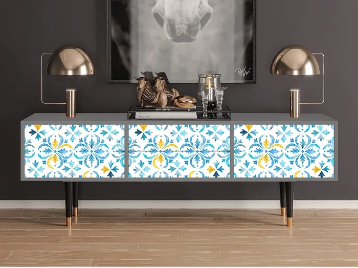 Mueble de TV – 170х59х48 cm – T4 – Lisbon Flover, Gris