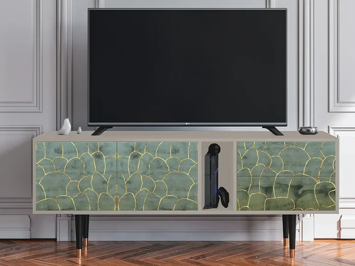 Mueble de TV – 170х69х48 cm – T1 – Magnificent Water Lily, Arena