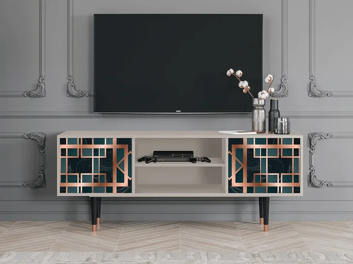 Mueble de TV – 170х69х48 cm – T2 – Emerald Metro, Arena