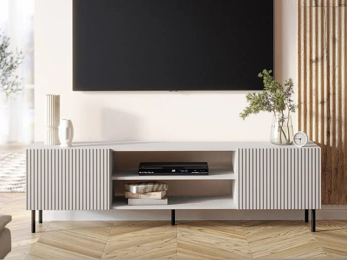 Mueble TV Charlotte S103, Cachemira, 181x42x42cm