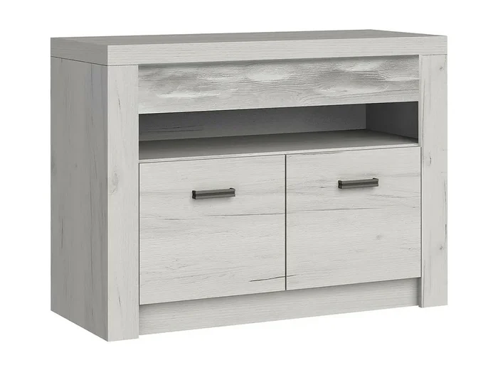 Mueble TV Stanton C107, Arte blanco, Número de puertas 2.00, 96x73x42cm