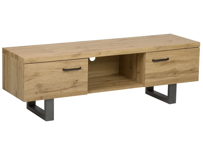 Mueble TV TIMBER Marrón claro