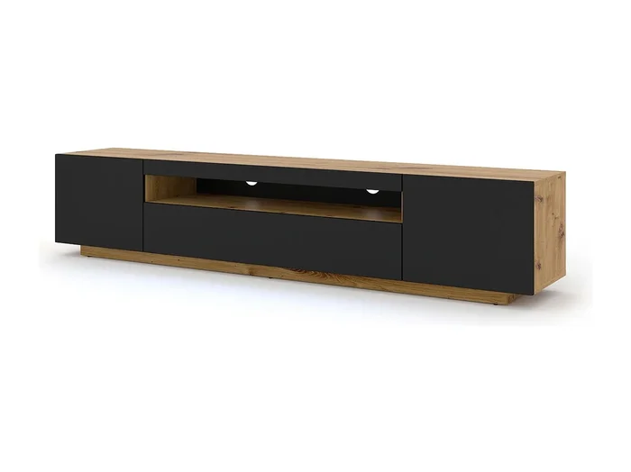Muebles Tv AURA RTV200 3D 200x37x42 Beige