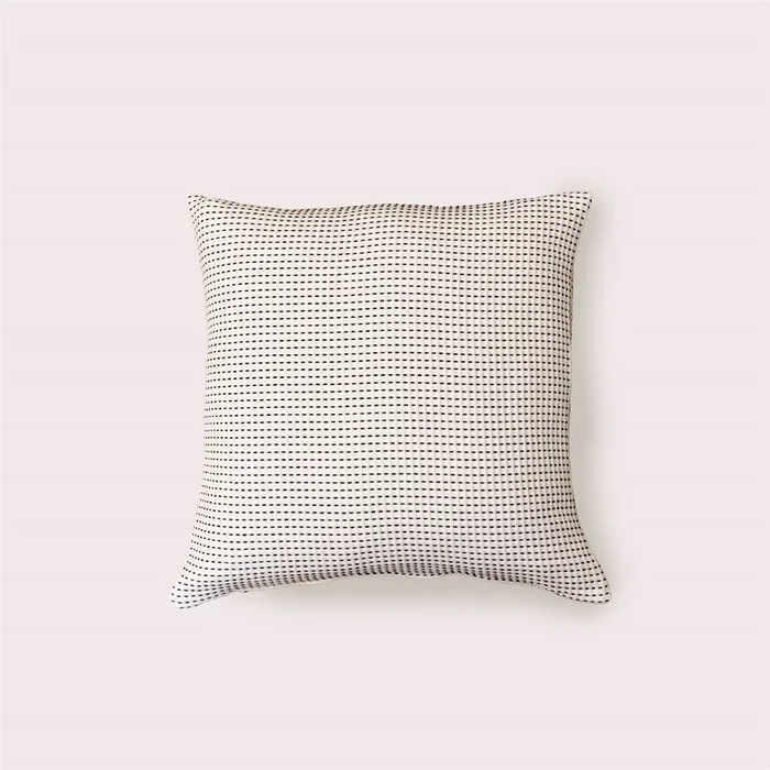 Naturals – Funda de Cojín Estampado – Sin relleno – 50×50 cm – 50% Algodón – 50% Poliéster – Jacquard – ALBA NEGRO
