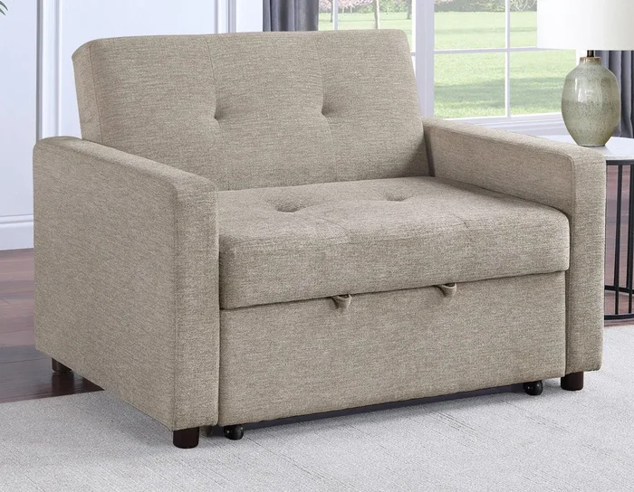 Noah Brown Convertible Sleeper Chair