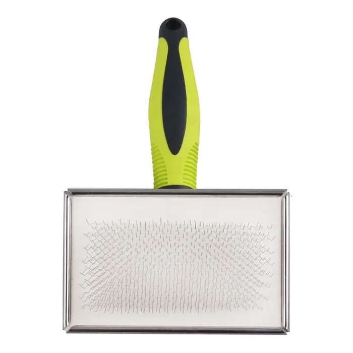 Nobleza – Peine para perros Verde 6,3 cm