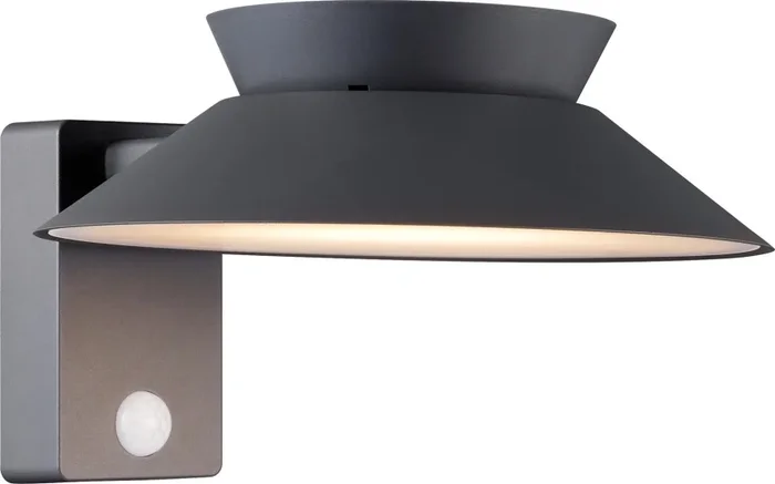 Nordlux – Aplique solar de pared con sensor JUSTINA LED/5W/3,7V IP44 1800 mAh