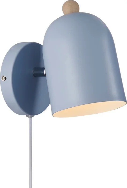 Nordlux – Foco de pared GASTON 1xE27/15W/230V azul