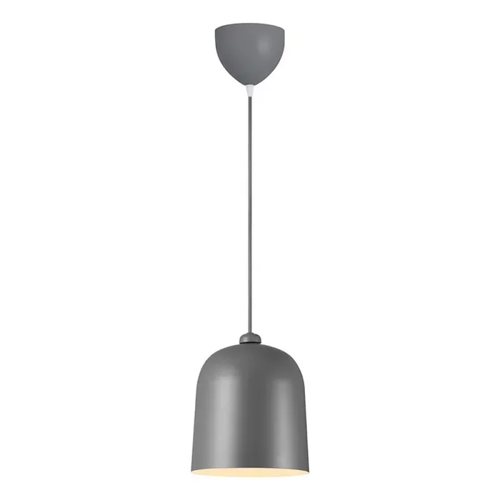 Nordlux – Lámpara colgante con cable ANGLE 1xE27/25W/230V gris