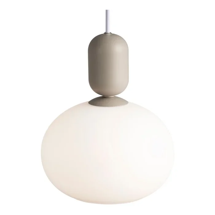 Nordlux – Lámpara colgante NOTTI 1xE27/40W/230V gris