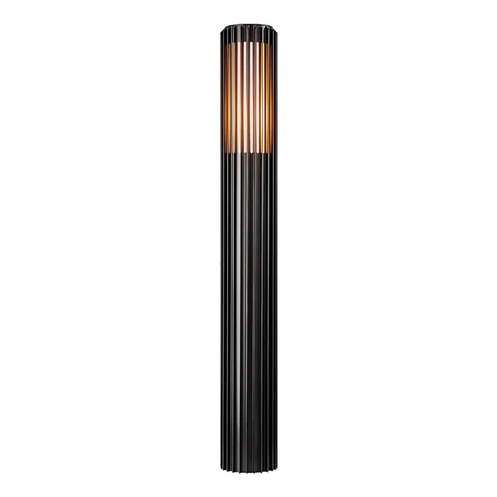 Nordlux – Lámpara de exterior ALUDRA 1xE27/15W/230V IP44 negro 95,4 cm
