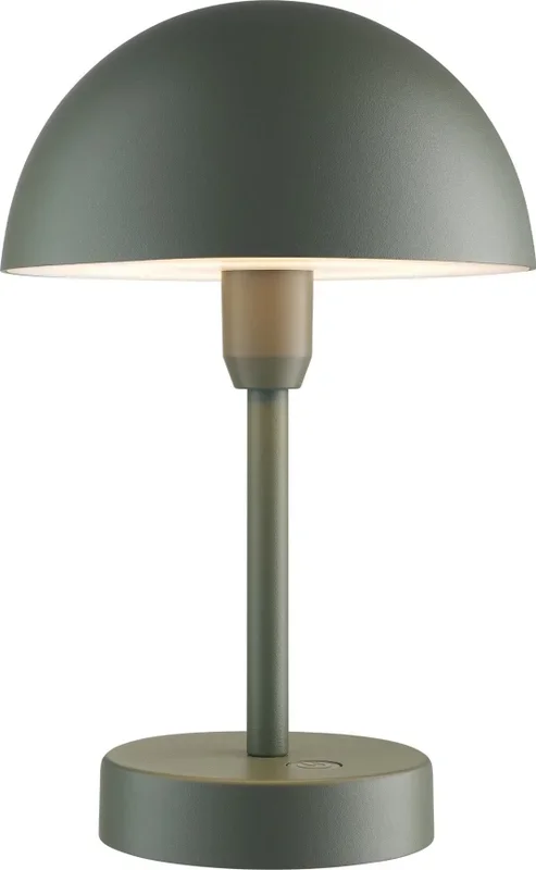 Nordlux – Lámpara de mesa LED exterior recargable y regulable ELLEN LED/2,8W/3,7V IP44 verde