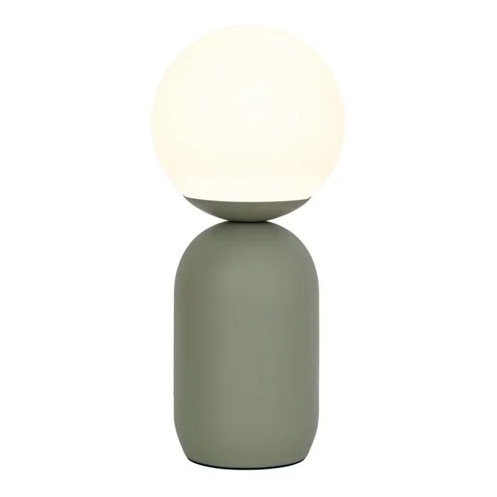 Nordlux – Lámpara de mesa NOTTI 1xE14/25W/230V verde