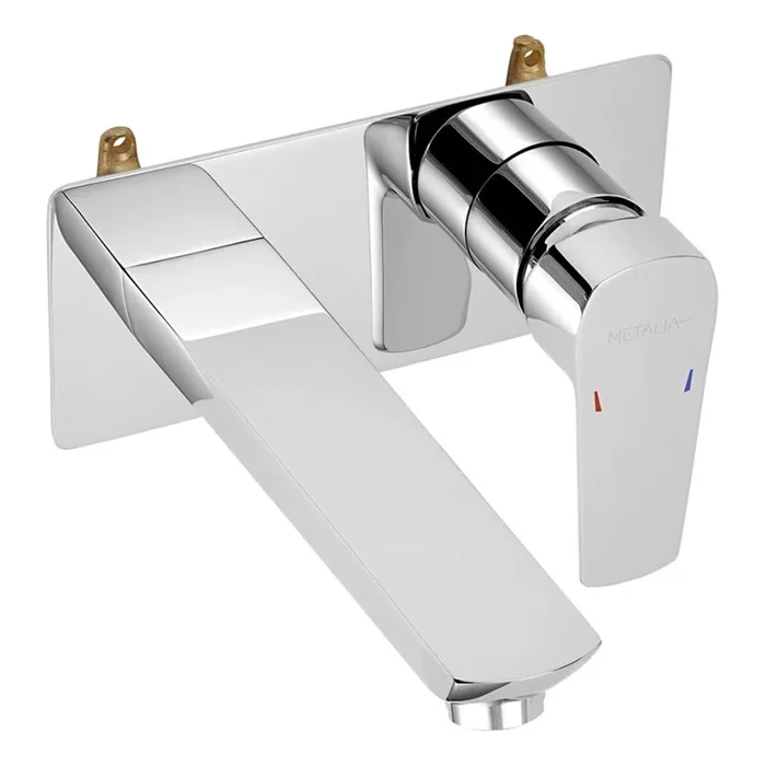 Novaservis – Grifo de lavabo para instalación empotrada METALIA ECO cromo brillante