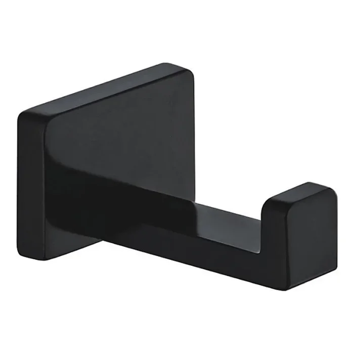 OMNIRES DA70110BL – Percha de pared DARLING negro semimate