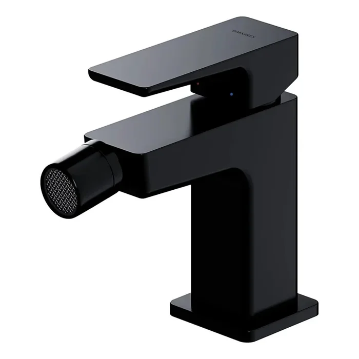 OMNIRES PM7420BL – Grifo de bidé PARMA 12,25 cm negro mate