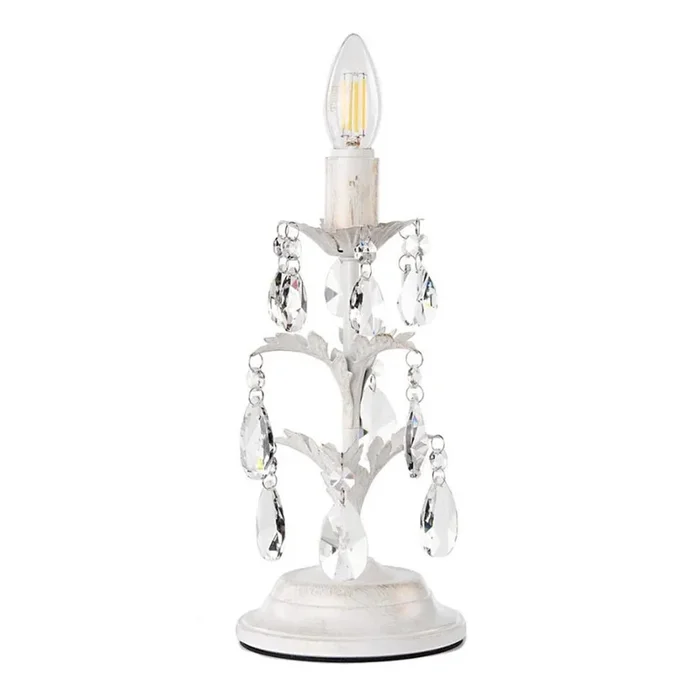 ONLI – Lámpara de mesa TERESA 1xE14/6W/230V blanco