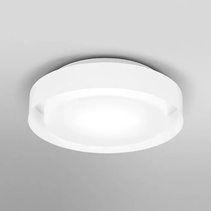 Osram – Luminaria de techo ORBIS MADRID 2xE27/10W/230V Ø 29 cm blanca