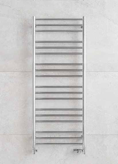 P.M.H. SN4C – Radiador toallero SORANO para baño, 470 W, 121 cm, cromo brillante