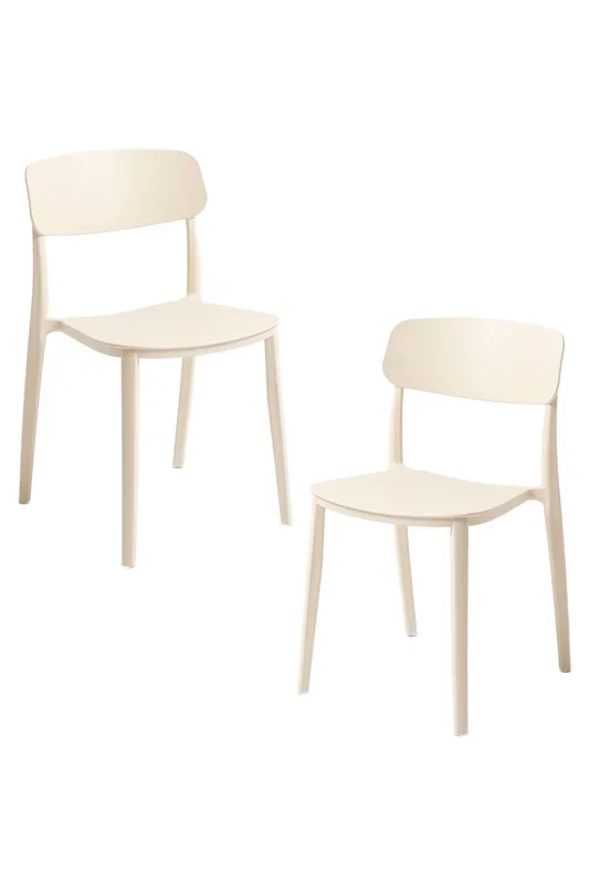 Pack 2 Sillas Bri – Beige