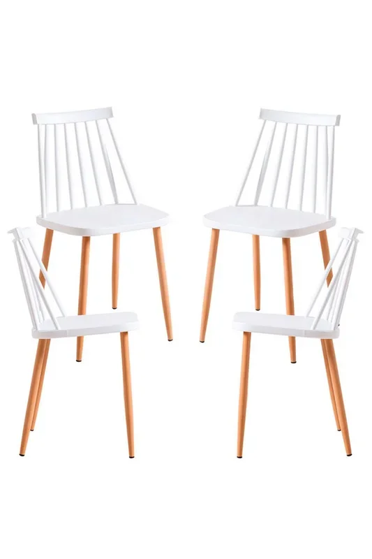 Pack 4 Sillas Bik – Blanco