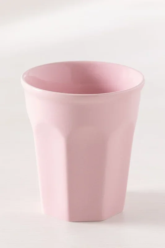 Pack de 4 Vasos en Porcelana 30 cl Giulin Rosa Algodón de Azúcar – SKLUM