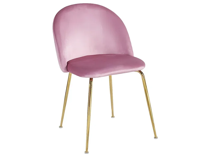 Packs Sillas Comedor – Pack 2 Sillas Golden Dalnia Terciopelo – Rosa