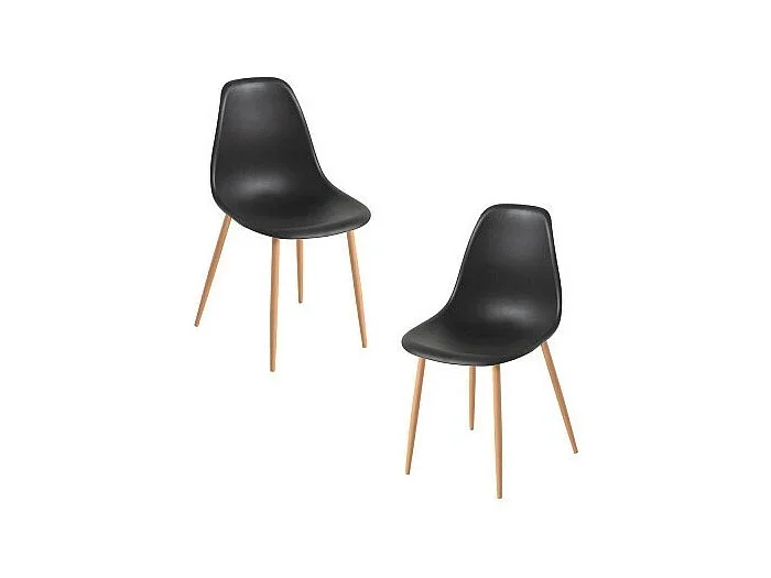 Packs Sillas Comedor – Pack 2 Sillas Mykle – Negro