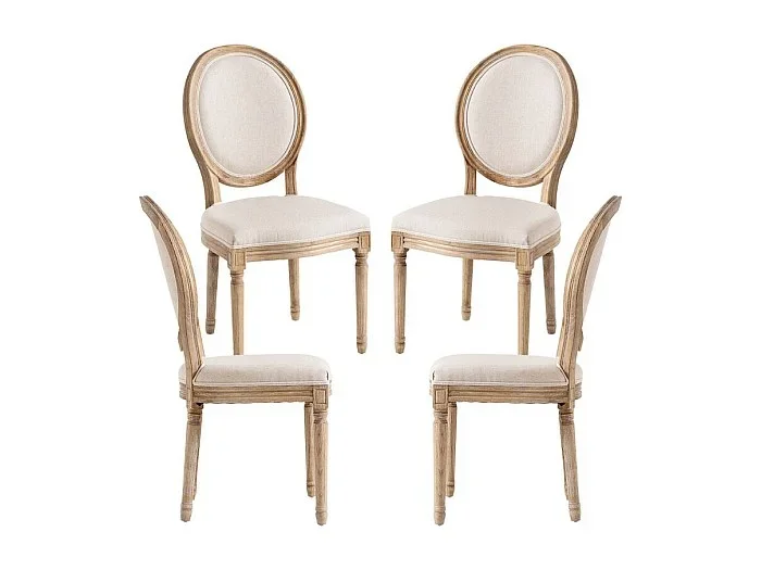 Packs Sillas Comedor – Pack 4 Sillas Palace – Crema