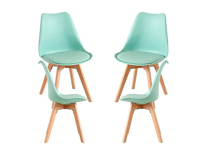 Packs Sillas Comedor – Pack 4 Sillas Synk Basic – Celadón