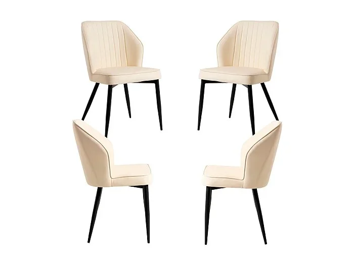 Packs Sillas Comedor – Pack 4 Sillas Wenye – Beige