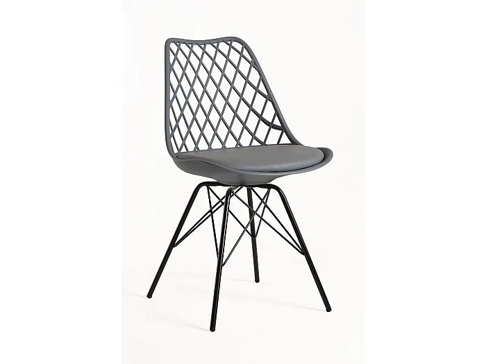 Packs Sillas Comedor – Pack 6 Sillas Iron Mima – Gris oscuro