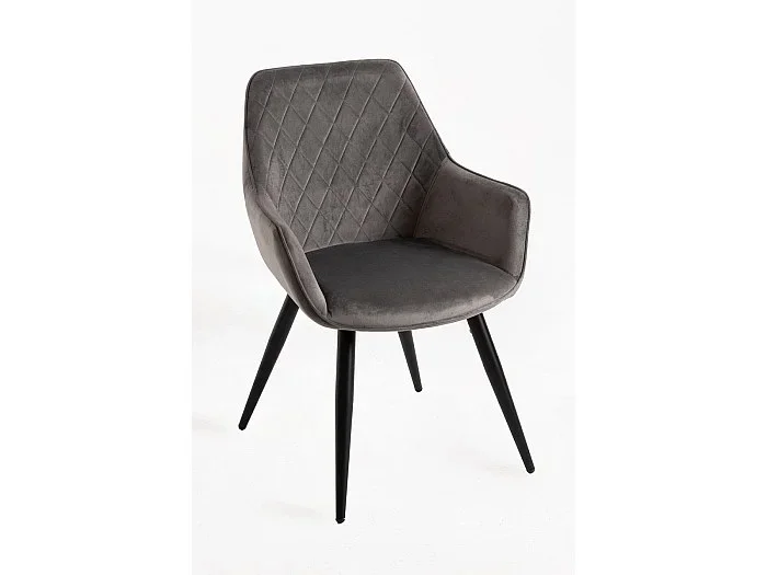 Packs Sillas Comedor – Pack 6 Sillas Kres Terciopelo – Gris oscuro