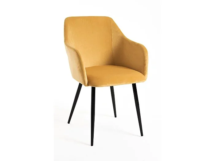 Packs Sillas Comedor – Pack 6 Sillas Puan Terciopelo – Mostaza