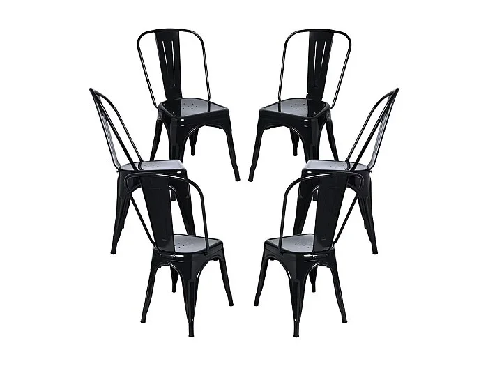 Packs Sillas Comedor – Pack 6 Sillas Torix – Negro