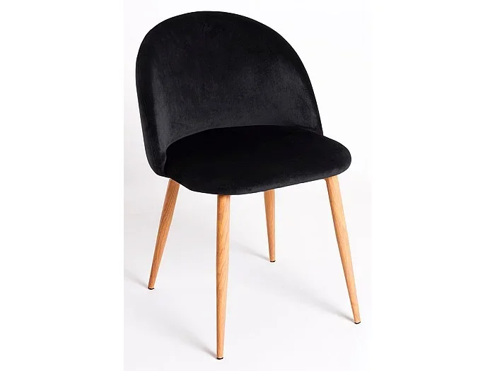 Packs Sillas Comedor – Pack 6 Sillas Vint Terciopelo – Negro