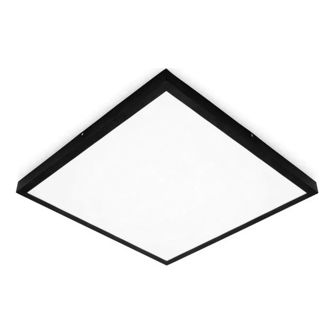 Panel LED de superficie BRISBANE LED/36W/230V 4000K 59,5×59,5 cm negro