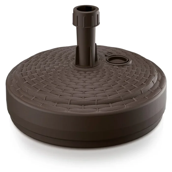Paragüero Marrón Polyrattan Óptico Ø39cm