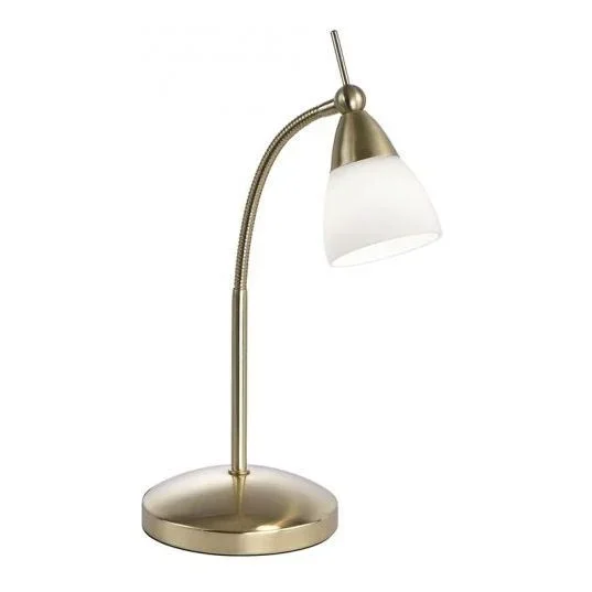 Paul Neuhaus 4001-60 – Lámpara de mesa regulable LED táctil PINO 1xG9/3W/230V dorado