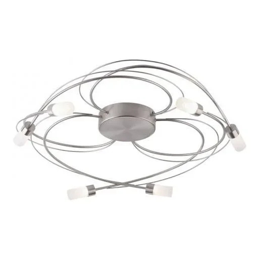 Paul Neuhaus 8250-55 – Lámpara de suspensión LED regulable NELIA 6xLED/3W/230V