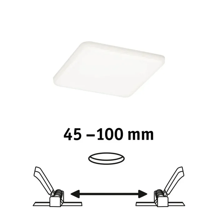 Paulmann 92397 – LED/8,5W IP44 Lámpara empotrable para el baño VARIFIT 230V