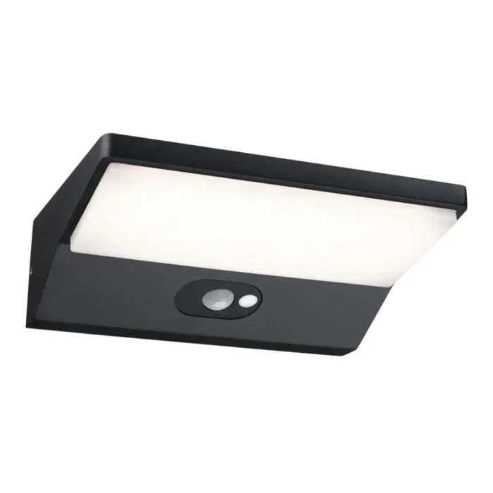 Paulmann 94333 – LED/7,4W IP44 Aplique para exterior con sensor HOUSE 230V