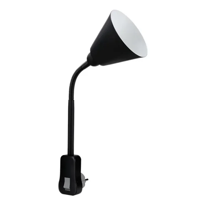 Paulmann 95427 – 1xE14/20W Aplique flexible JUNUS con enchufe 230V