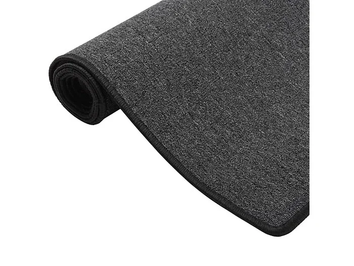Pelle Alfombra de pasillo gris antracita 80×150 cm