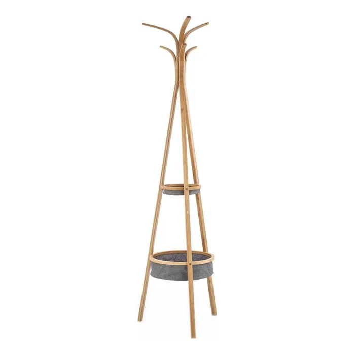 Perchero 177×52 cm marrón