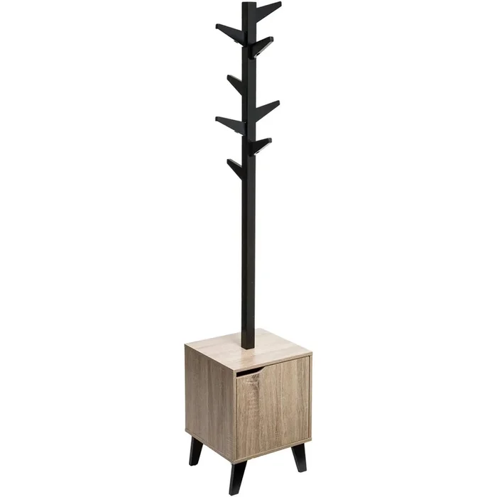 Perchero de Pie N‘Modul 8 Barillas y Puerta 35×159 cm