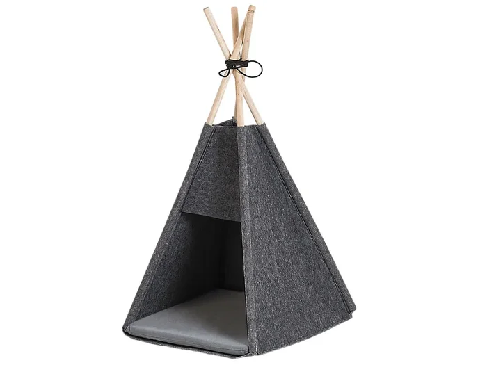 Pet Bed ULUBEY Felt Dark Grey