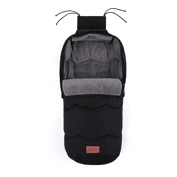 PETITE&MARS – Saco de dormir para bebés 4en1 WARMY negro