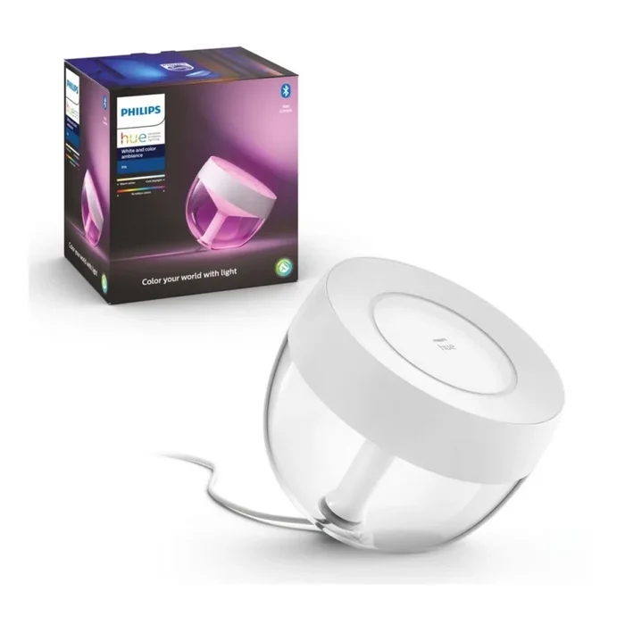 Philips – Lámpara de mesa LED RGB regulable Hue IRIS LED/8,2W/230V 2000-6500K blanca