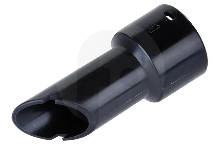 Pieza de conexión (manguito) de la manguera en el tubo de succión curvado (varilla de la aspiradora) para Numatic negro ⌀ 53 x 115 mm aspiradora 216295